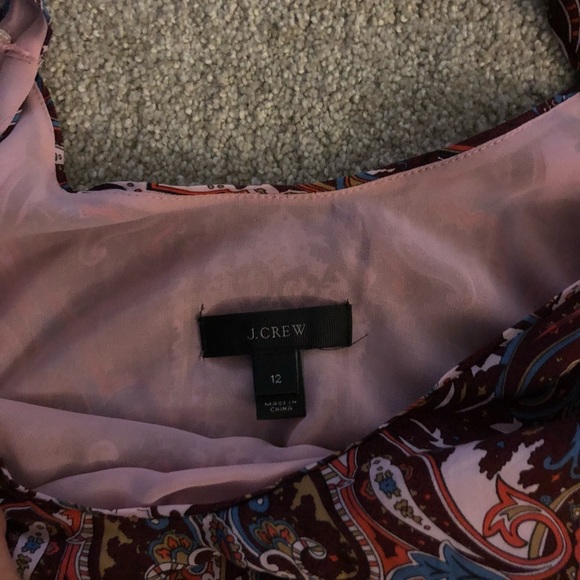 J.Crew Silk Cate Cami in Iced Lilac Paisley - Picture 3 of 3